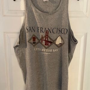 San Francisco city by the Bay tank top